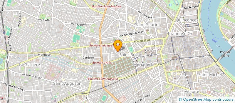 localisation de l'entreprise BORDELAISE DE SONORISATION  BORDEAUX