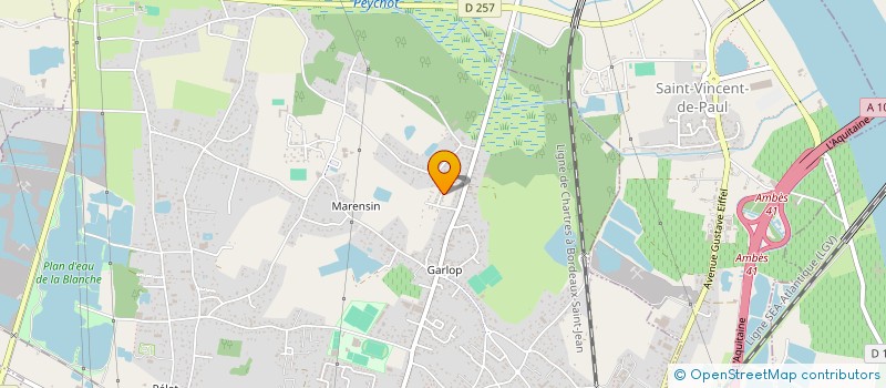 localisation de l'entreprise BORDELAIT  AMBARES-ET-LAGRAVE