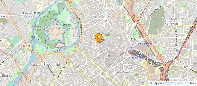 localisation de l'entreprise BORDELINE à LILLE