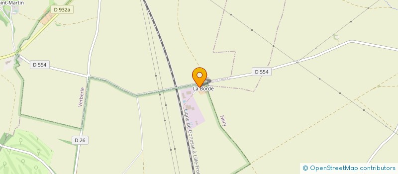 localisation de l'entreprise BORDENERGIE  RARAY