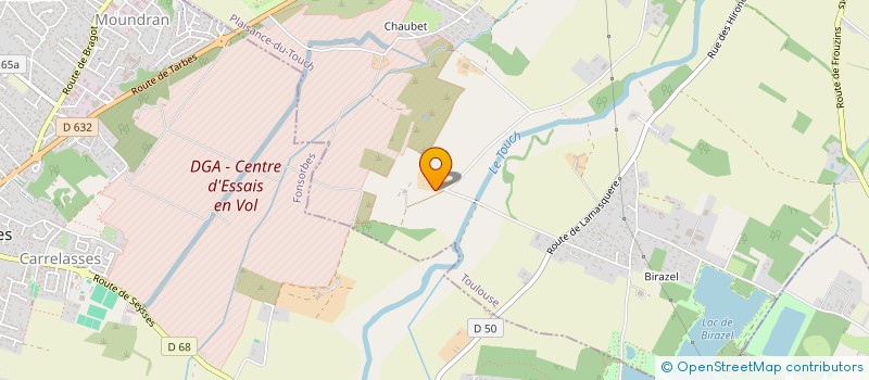 localisation de l'entreprise BORDENEUVE  PLAISANCE-DU-TOUCH