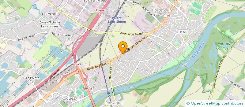 localisation de l'entreprise BORDER LINE  PORTET-SUR-GARONNE