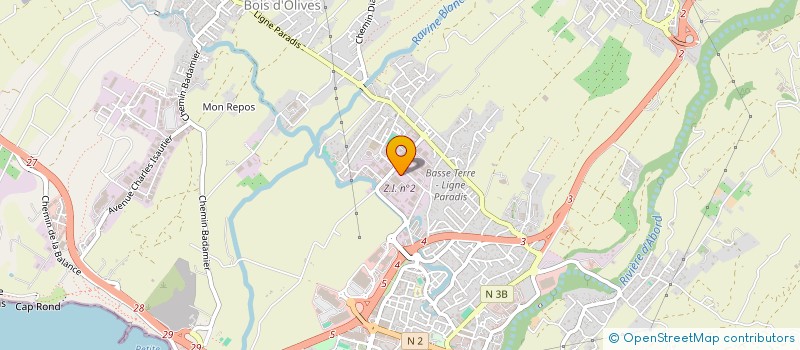 localisation de l'entreprise BORDERLESS INVEST  SAINT-PIERRE