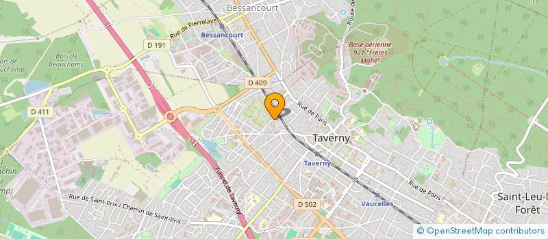 localisation de l'entreprise BORDERLINE  TAVERNY