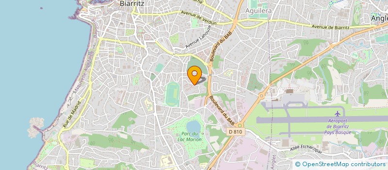 localisation de l'entreprise BORDERLINE PRODUCTIONS à BIARRITZ