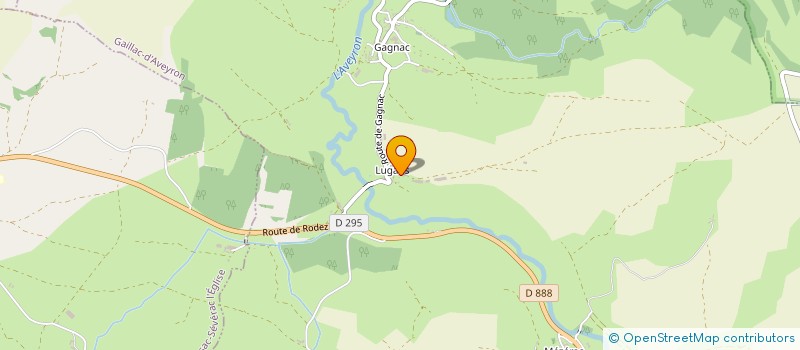 localisation de l'entreprise BORDES  GAILLAC-D'AVEYRON