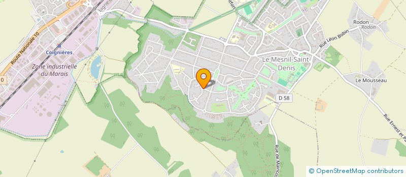 localisation de l'entreprise BORDES CONSULTING  LE MESNIL-SAINT-DENIS