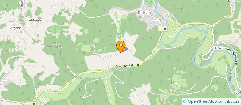 localisation de l'entreprise BORDES ET FILS  NABIRAT