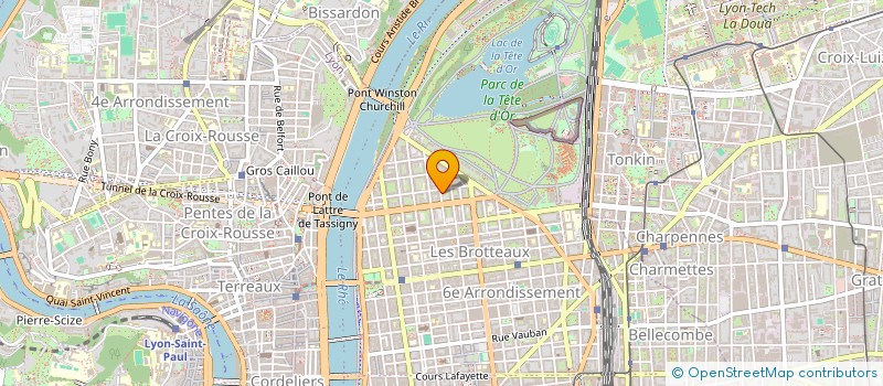 localisation de l'entreprise BORDESSOULE  LYON