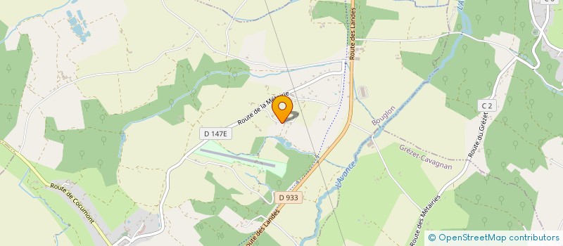 localisation de l'entreprise BORDESSOULE JULIEN  BOUGLON