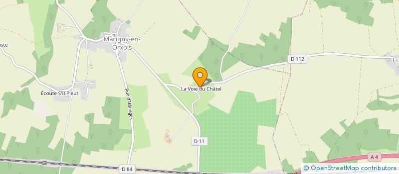 localisation de l'entreprise BORDET PERE ET FILS  MARIGNY-EN-ORXOIS