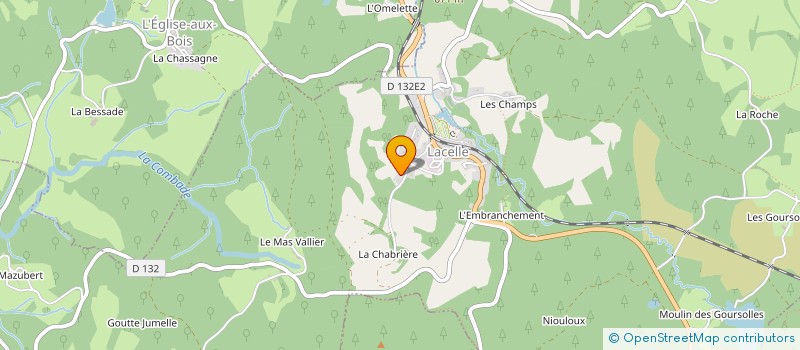 localisation de l'entreprise BORDIER CATHERINE à BUGEAT