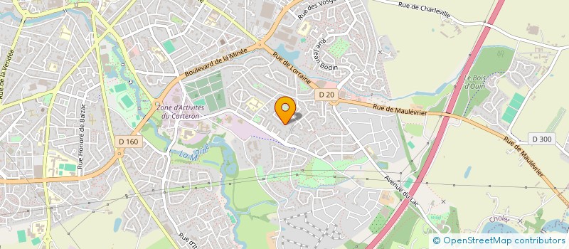 localisation de l'entreprise BORDIGA à CHOLET