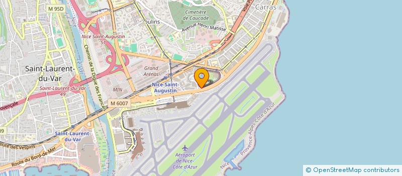 localisation de l'entreprise BORDIGHERA CARNI à NICE
