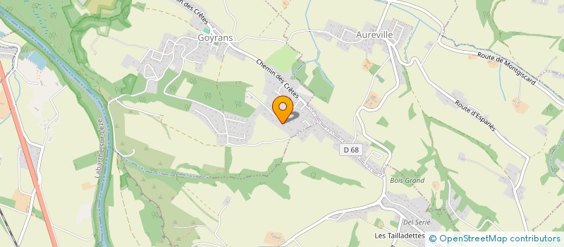 localisation de l'entreprise BORDIJAZZ  GOYRANS