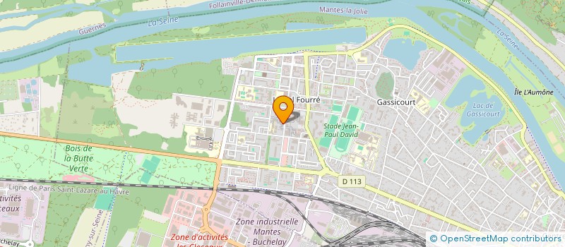localisation de l'entreprise BORDJ à MANTES-LA-JOLIE