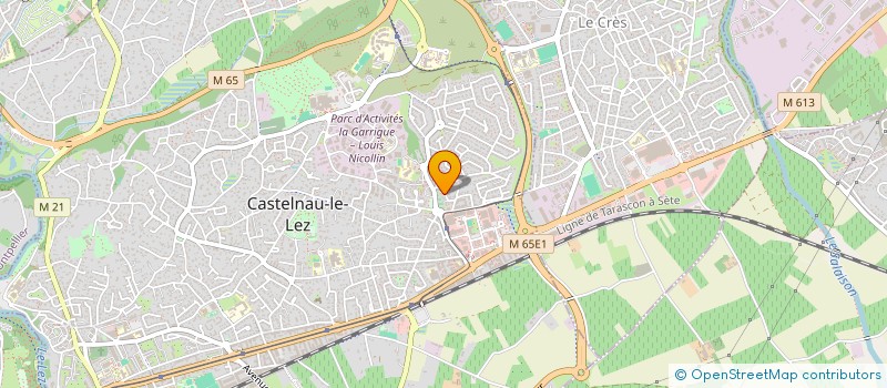 localisation de l'entreprise BORDONARO à CASTELNAU-LE-LEZ