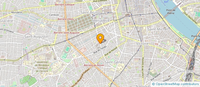 localisation de l'entreprise BORDORENOV à BORDEAUX