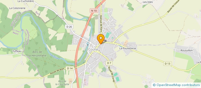 localisation de l'entreprise BORDS DE DIVE à VALENCE-EN-POITOU