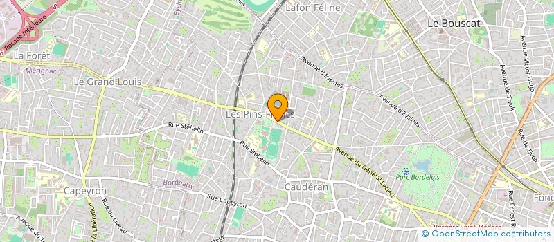 localisation de l'entreprise BORDSTUDIO  BORDEAUX