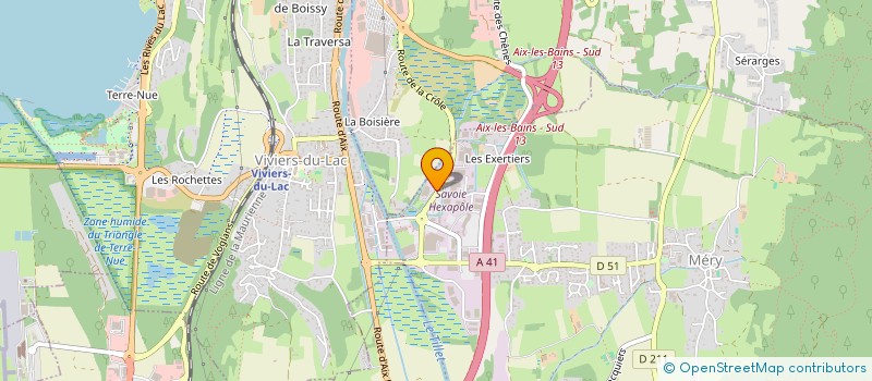 localisation de l'entreprise BORDYA SARL à MERY