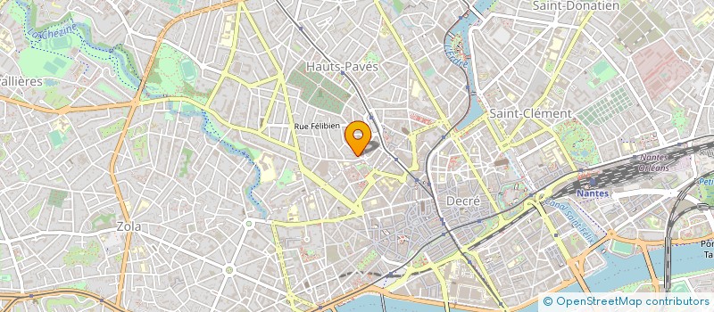 localisation de l'entreprise BORE CLAUDE ET VILLAINNE ANTOINE à NANTES
