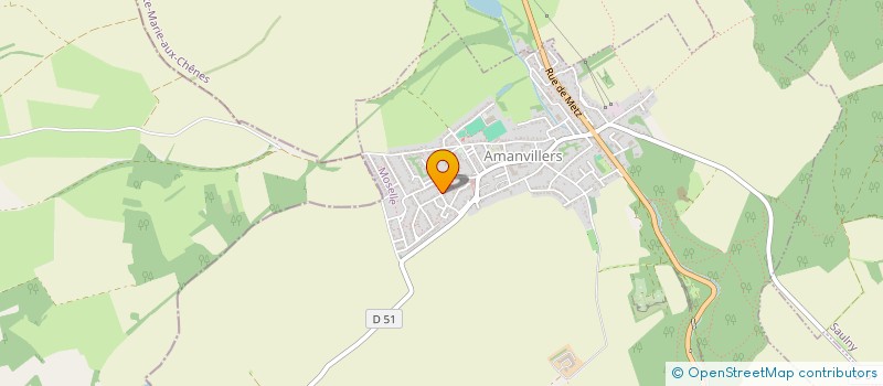 localisation de l'entreprise BOREA  AMANVILLERS