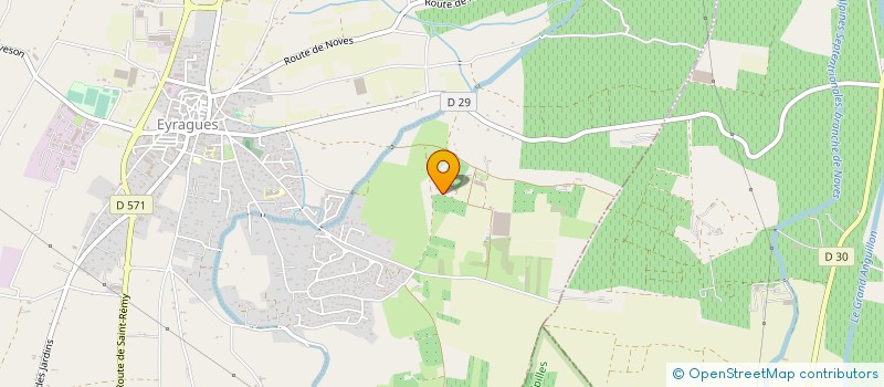 localisation de l'entreprise BOREAL  EYRAGUES