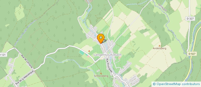 localisation de l'entreprise BOREAL  LANGENSOULTZBACH