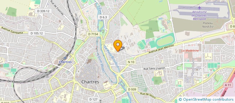 localisation de l'entreprise BOREAL à CHARTRES