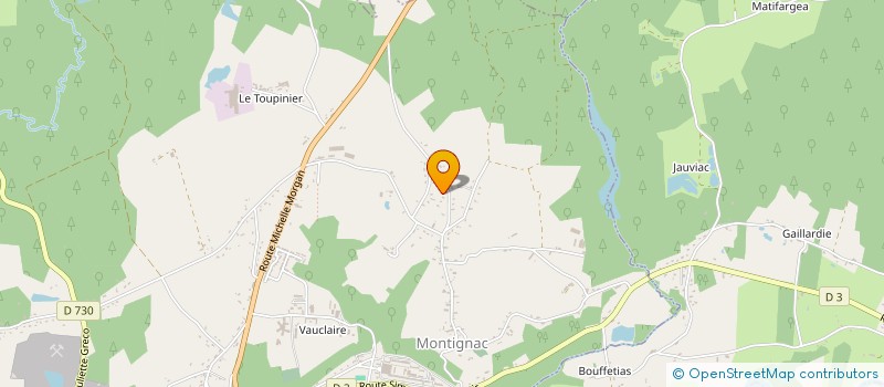 localisation de l'entreprise BOREAL  MONTPON-MENESTEROL