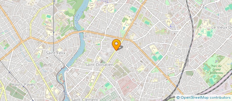 localisation de l'entreprise BOREAL (BOTTIERE REVALORISE L'EMPLOI AVEC LES ACTEURS LOCAUX) à NANTES