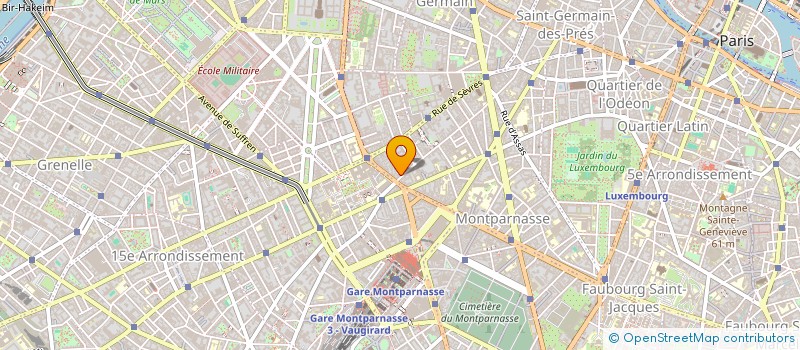 localisation de l'entreprise BOREAL EXPRESS à PARIS