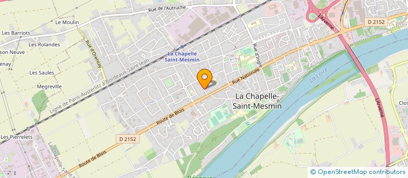 localisation de l'entreprise BOREAL SARL  LA CHAPELLE-SAINT-MESMIN