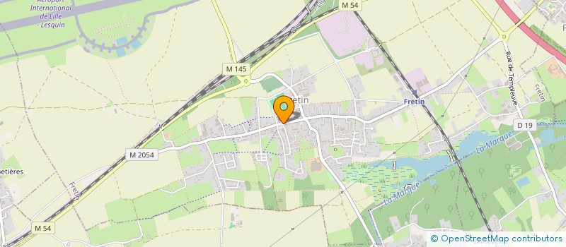 localisation de l'entreprise BOREALE à FRETIN