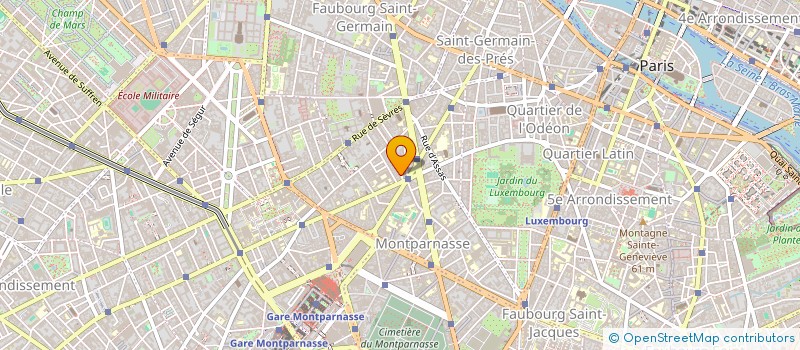 localisation de l'entreprise BOREALE à PARIS
