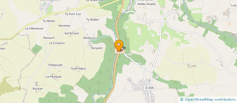 localisation de l'entreprise BOREALE ENERGIE  LOCMELAR