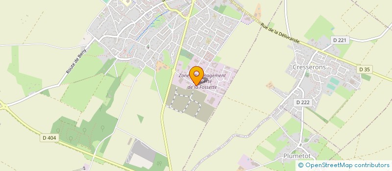 localisation de l'entreprise BOREALES ENERGY à DOUVRES-LA-DELIVRANDE