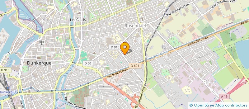 localisation de l'entreprise BOREALIS à DUNKERQUE