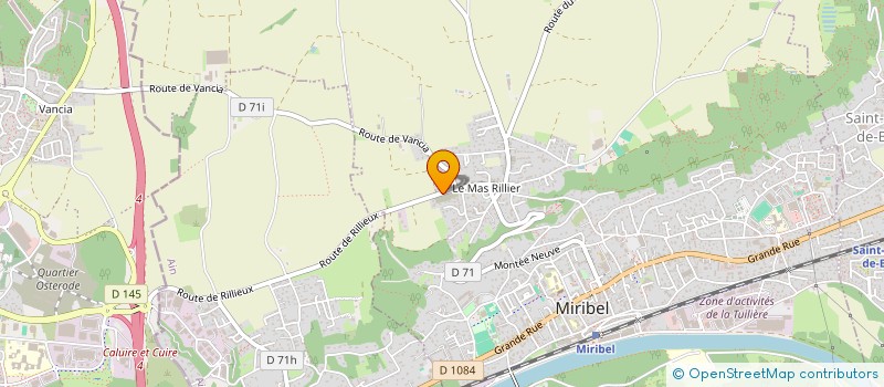 localisation de l'entreprise BOREALIS à MIRIBEL