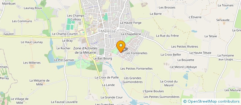 localisation de l'entreprise BOREALIS  MELESSE