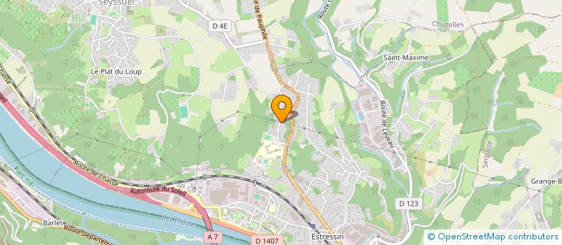 localisation de l'entreprise BOREALIS IMMOBILIER  SEYSSUEL