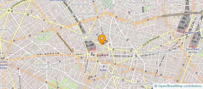 localisation de l'entreprise BOREALIS SERVICES  PARIS