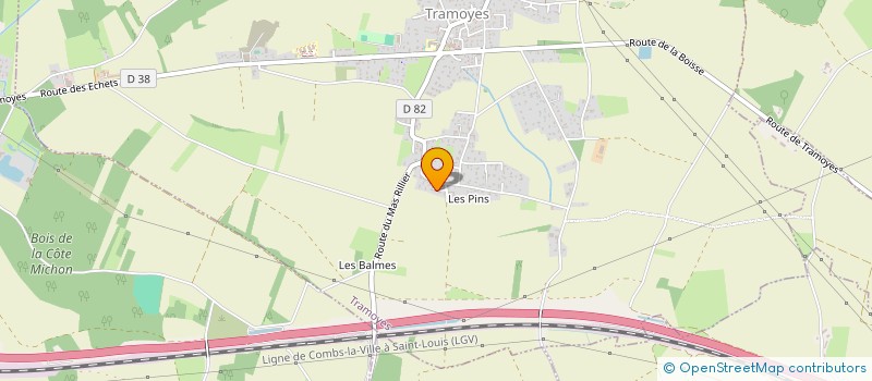 localisation de l'entreprise BOREALSN  TRAMOYES