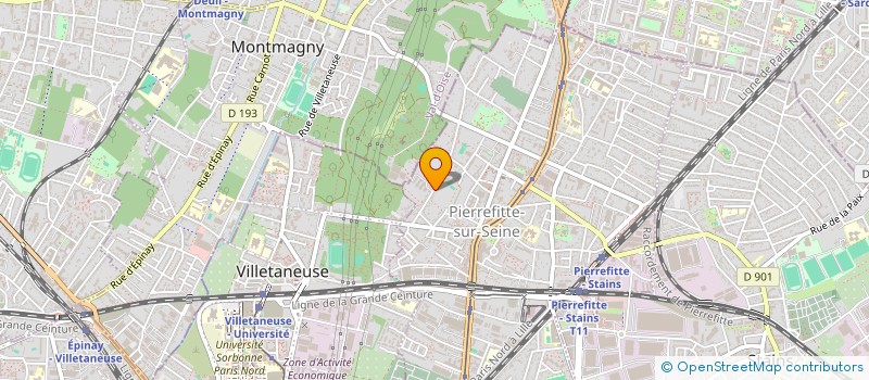 localisation de l'entreprise BOREKCI INVESTISSEMENT HOLDING à PIERREFITTE-SUR-SEINE