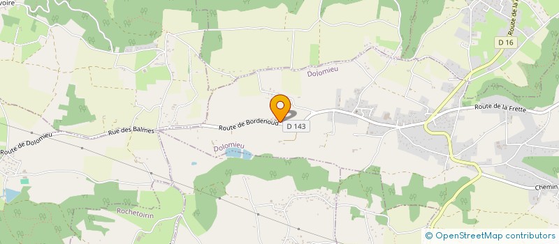 localisation de l'entreprise BOREL'AHUT  DOLOMIEU