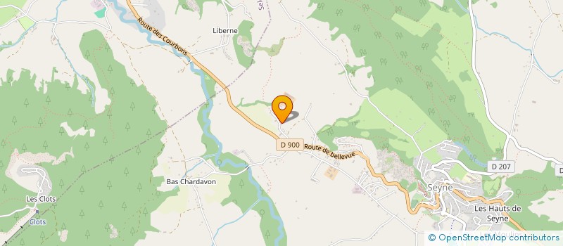 localisation de l'entreprise BOREL AMENAGEMENT  SEYNE