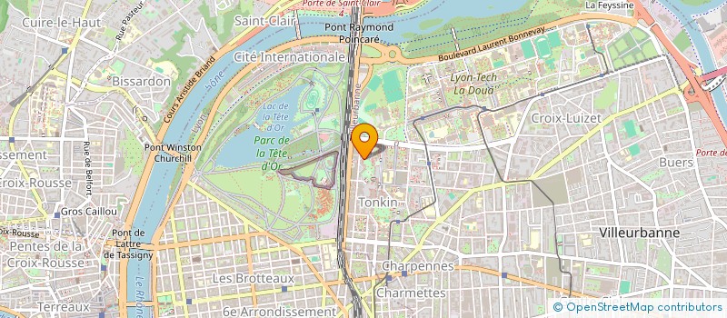 localisation de l'entreprise BOREL & ASSOCIES TRANSACTIONS  VILLEURBANNE