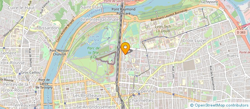 localisation de l'entreprise BOREL & ASSOCIES VILLEURBANNE  VILLEURBANNE