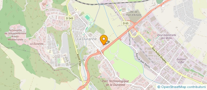 localisation de l'entreprise BOREL ET DEL PRETE à AIX-EN-PROVENCE
